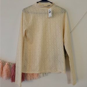 New Red by BKE mock neck shirt